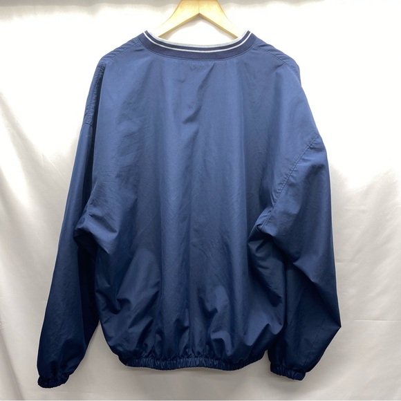 HARDROCK CAFE CLEVELAND PULL OVER JACKET UNISEX LARGE NAVY BLUE - Picture 2 of 11